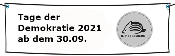 Tage der Demokratie 2021 - Veranstaltungsreihe vom 30.09.2021 bis 11.10.2021