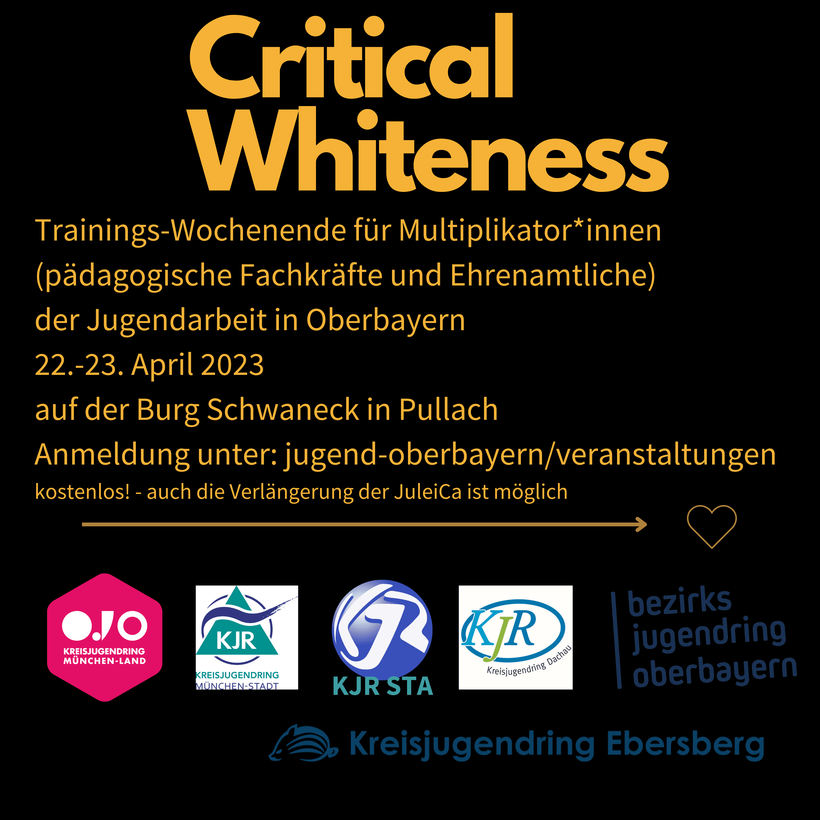 Critical Whiteness Trainings-Wochenende für Multiplikator*innen