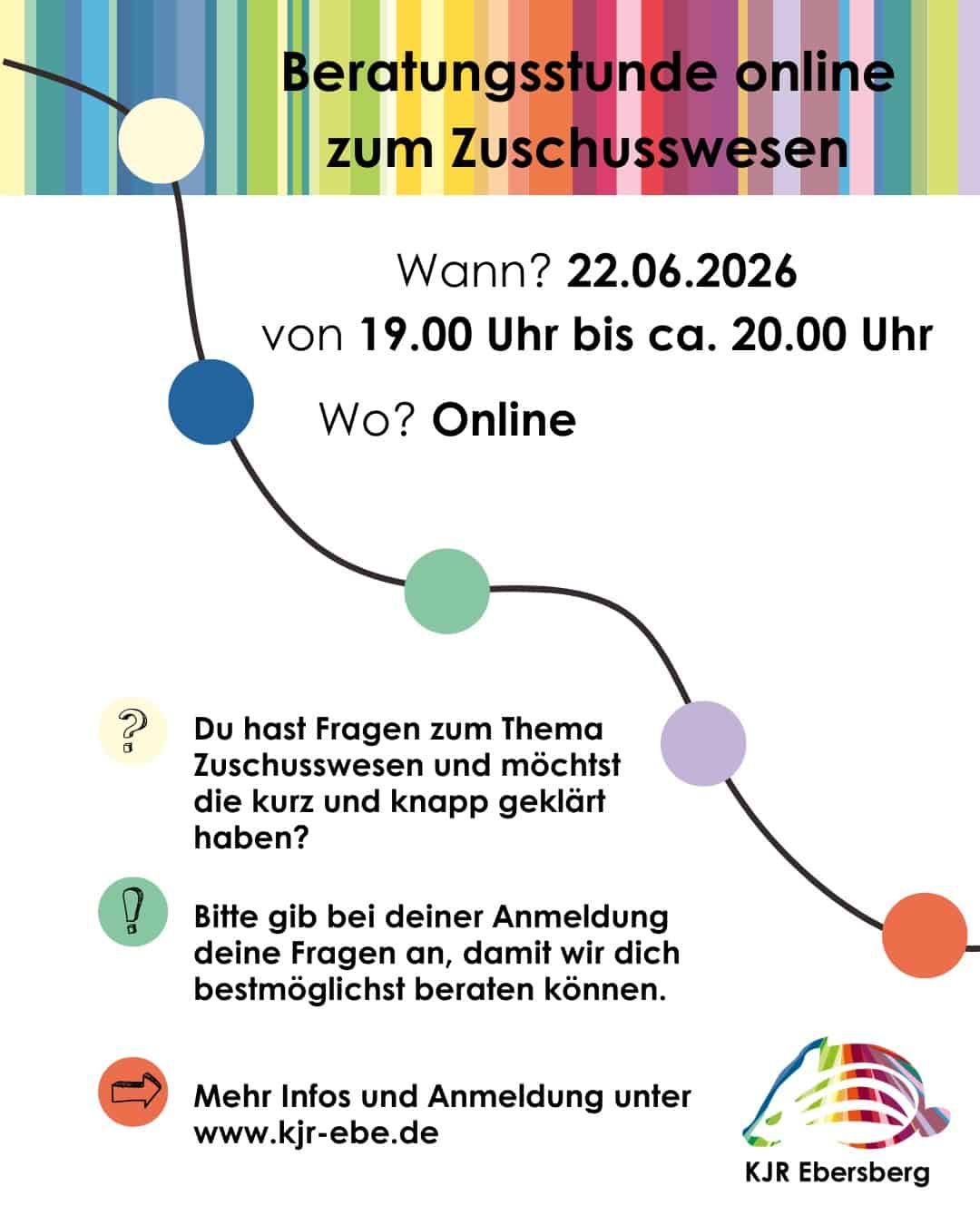 Beratungsstunde Zuschusswesen - online